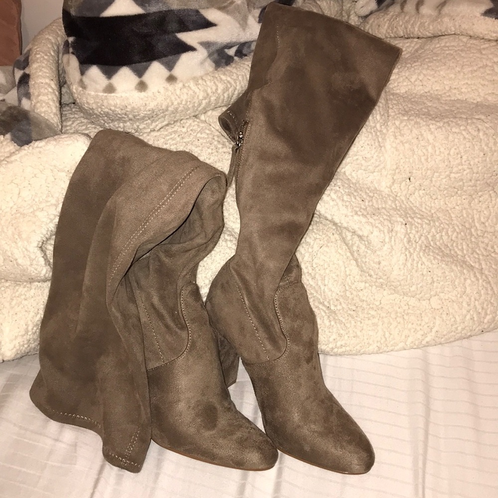Knee high boots